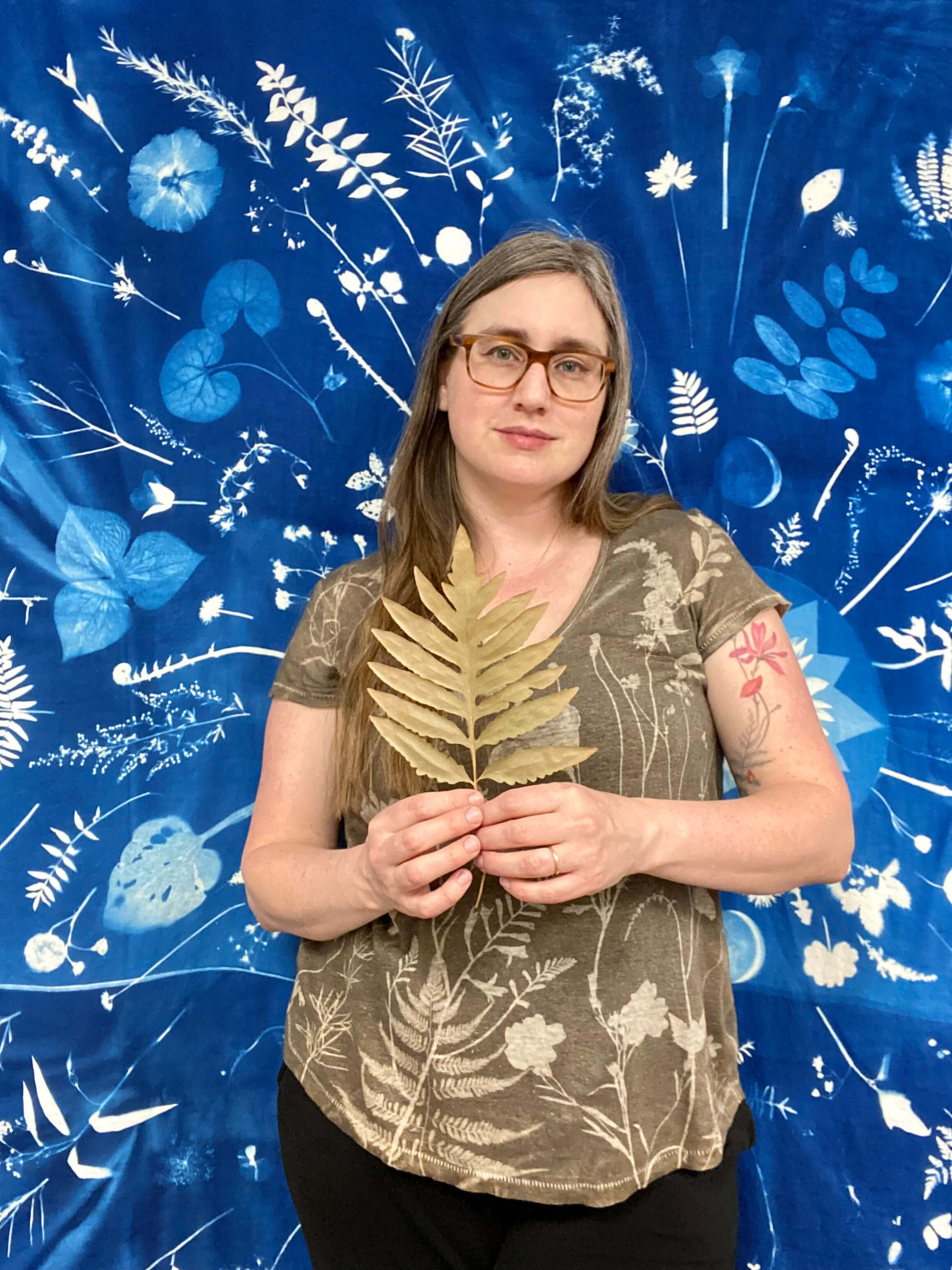 Mixed Media Cyanotypes by Julia Whitney Barnes Create! Magazine